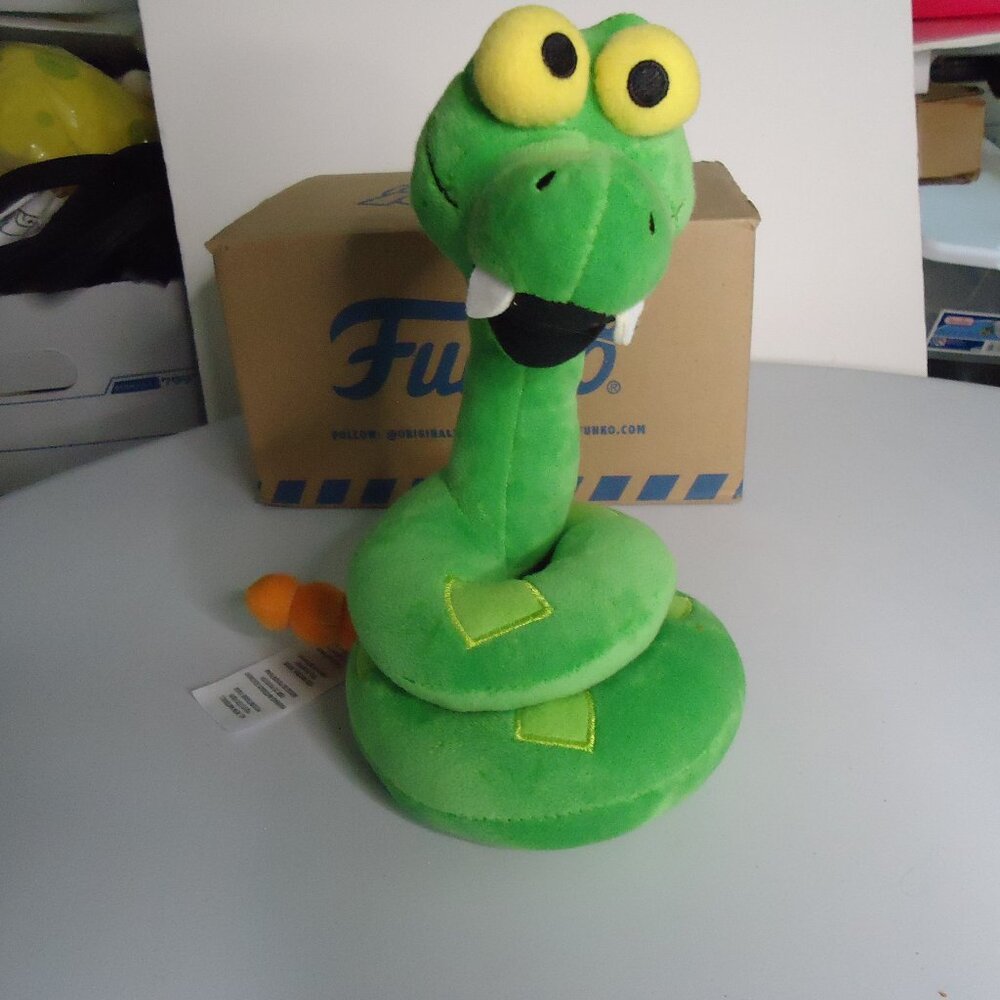 Disney Jungle Book Kaa 9” Plush Snake Cartoon Stuffed Animal Toy
